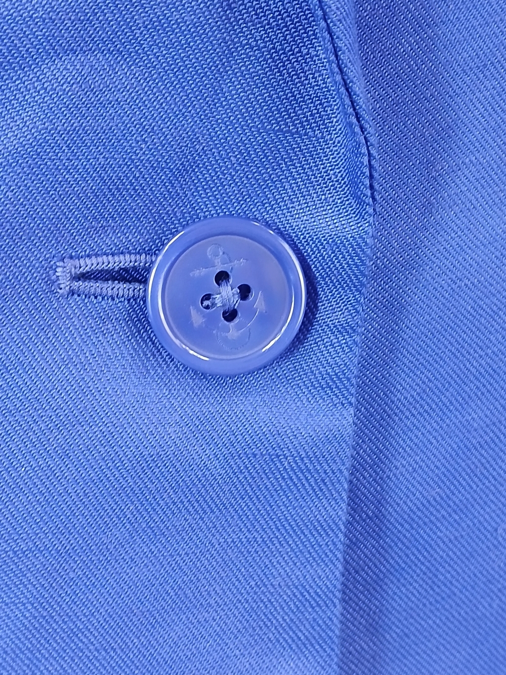 Lauren Ralph Lauren Women's Linen Blend Twill Blazer Blue Size 16 NWT - Picture 12 of 16